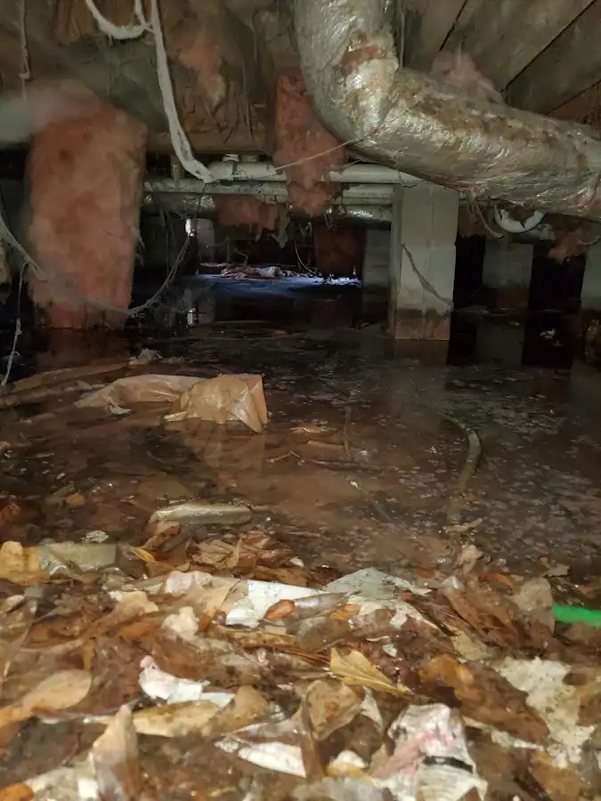 Crawl space flood assessment for Leak Detection & Repair in Winooski