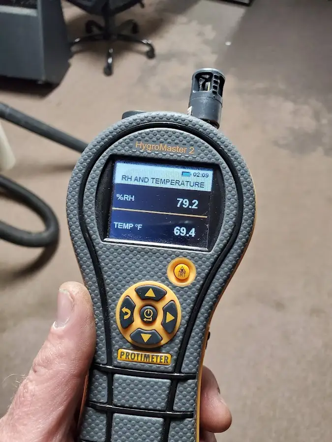 Moisture meter humidity assessment for Mold Remediation & Removal in Winooski
